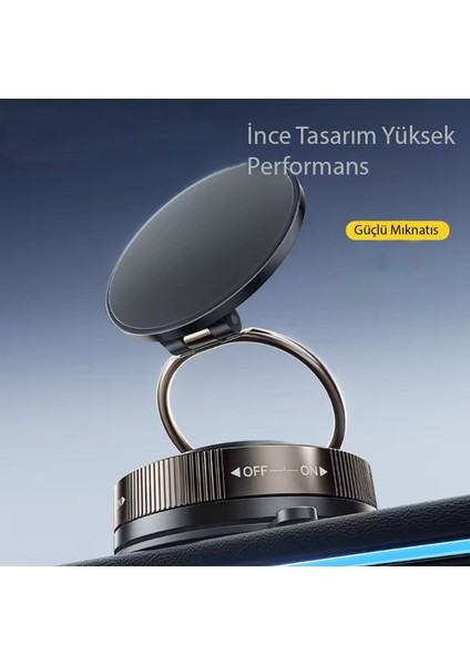 Yesnıce 360 ° Dönen Magsafe Destekli Telefon Tutucu Vakumlu Katlanabilir Tüm Cihazlarla Uyumlu fiyatları
