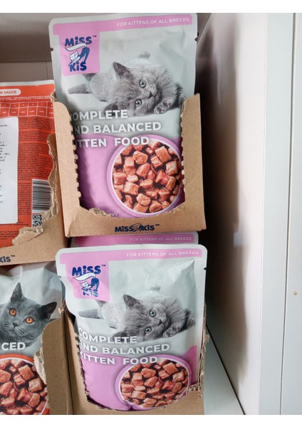 Yavru Kedi Tavuklu Yaş Mama 24 Adet