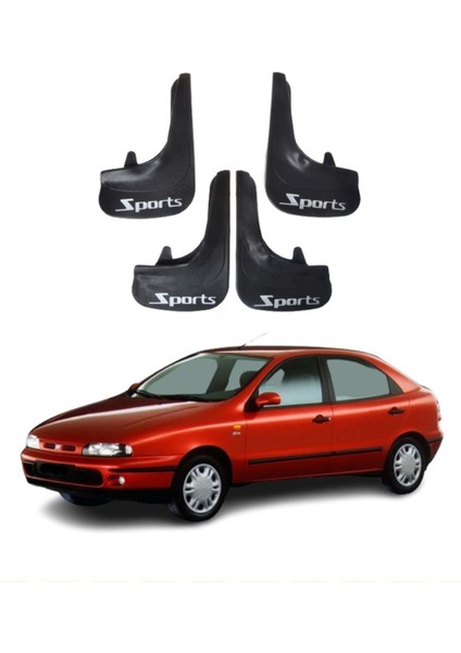 Fiat Brava Tüm Kasalara Uyumlu Sports Yazılı 4'lü Tozluk Çamurluk Paçalık Modifiye