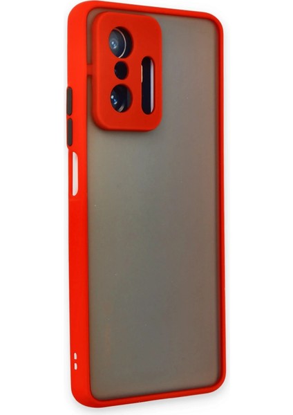 Xiaomi Mi 11T Pro Kılıf Montreal Silikon Kapak - Kırmızı Arbkd fiyatları