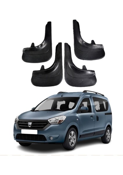 Dacia Dokker Tüm Kasalara Uyumlu 4'lü Tozluk Çamurluk Paçalık Modifiye