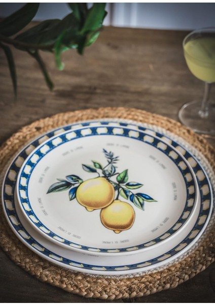 Odore Di Limone Yemek Takımı 6 Kişilik 24 Parça Set 2 modelleri