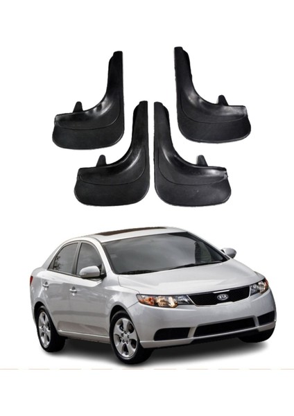 Kia Cerato 2009-2015 Uyumlu 4'lü Tozluk Çamurluk Paçalık Modifiye