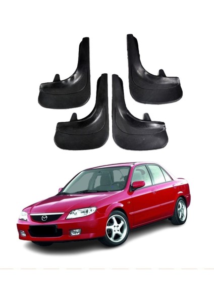 Mazda 323 Uyumlu 4'lü Tozluk Çamurluk Paçalık Modifiye