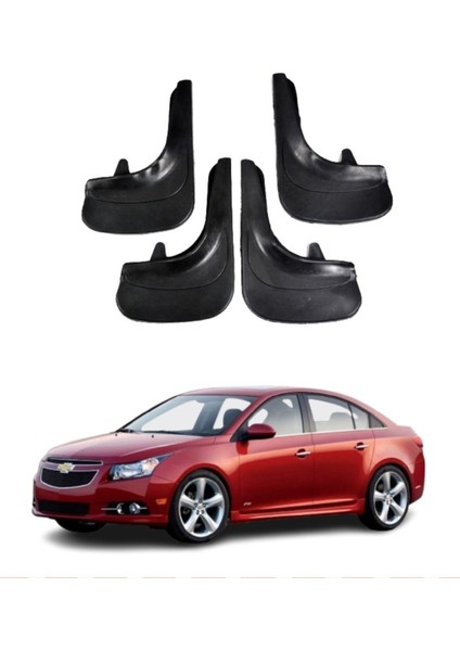 Chevrolet Cruze Sedan Uyumlu 4'lü Tozluk Çamurluk Paçalık Modifiye