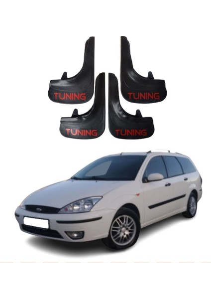 Ford Focus 1 Stw Uyumlu Tuning Yazılı 4'lü Tozluk Çamurluk Paçalık Modifiye