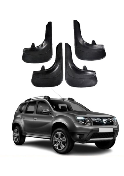 Dacia Duster 2010-2017 Uyumlu 4'lü Tozluk Çamurluk Paçalık Modifiye