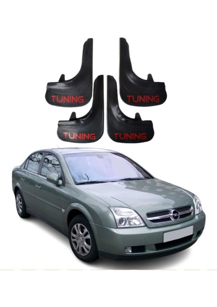 Opel Vectra C 2002-2018 Uyumlu Tuning Yazılı 4'lü Tozluk Çamurluk Paçalık Modifiye