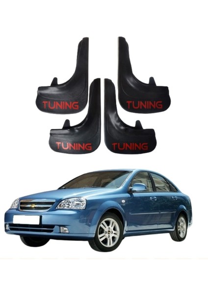 Chevrolet Lacetti Sd Uyumlu Tuning Yazılı 4'lü Tozluk Çamurluk Paçalık Modifiye