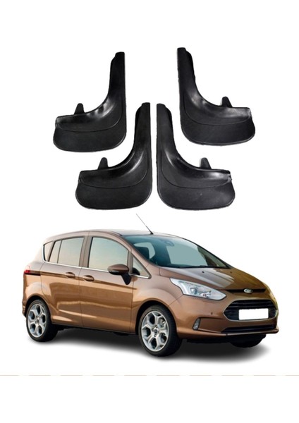 Ford B Max Uyumlu 4'lü Tozluk Çamurluk Paçalık Modifiye