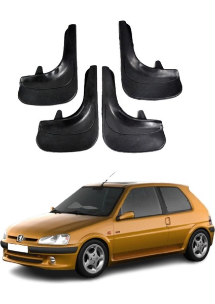 Peugeot 106 Uyumlu 4'lü Tozluk Çamurluk Paçalık Modifiye