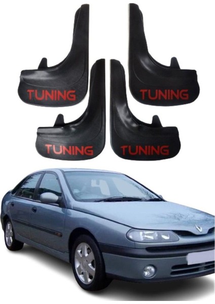 Renault Laguna 1 Uyumlu Tuning Yazılı 4'lü Tozluk Çamurluk Paçalık Modifiye