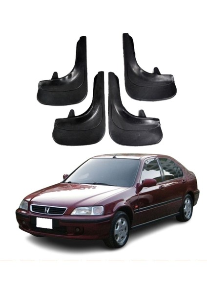 Honda Civic Euro Sd 2006-2001 Uyumlu 4'lü Tozluk Çamurluk Paçalık Modifiye