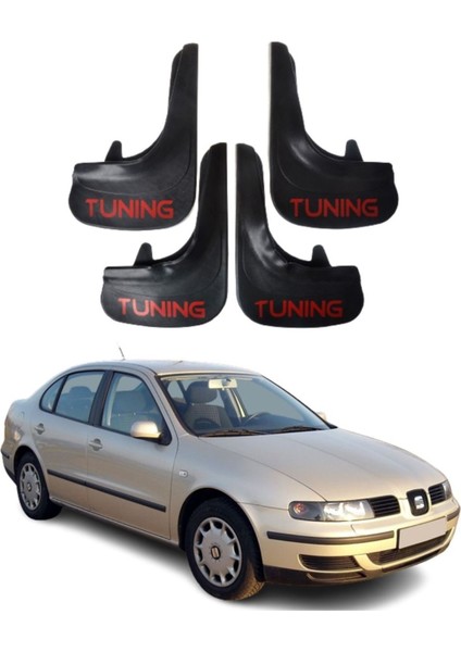 Seat Toledo Uyumlu Tuning Yazılı 4'lü Tozluk Çamurluk Paçalık Modifiye