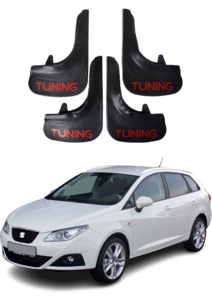 Seat Ibiza Uyumlu Tuning Yazılı 4'lü Tozluk Çamurluk Paçalık Modifiye