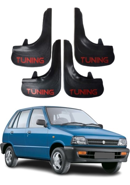 Suziki Maruti Uyumlu Tuning Yazılı 4'lü Tozluk Çamurluk Paçalık Modifiye
