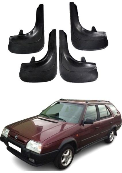 Skoda Forman Uyumlu 4'lü Tozluk Çamurluk Paçalık Modifiye