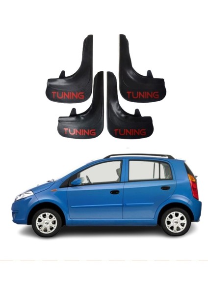 Chery Kimo Uyumlu Tuning Yazılı 4'lü Tozluk Çamurluk Paçalık Modifiye