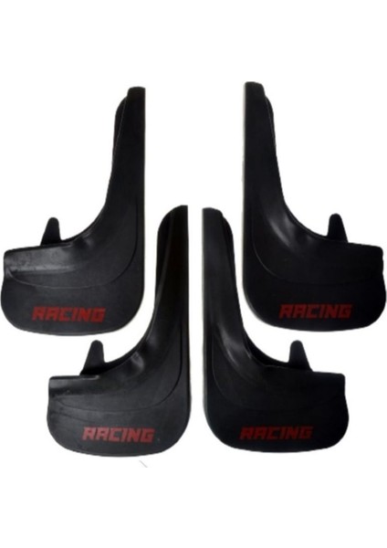 Honda Civic 1995-2001 Uyumlu Racing Yazılı 4'lü Tozluk Çamurluk Paçalık Modifiye fiyatları