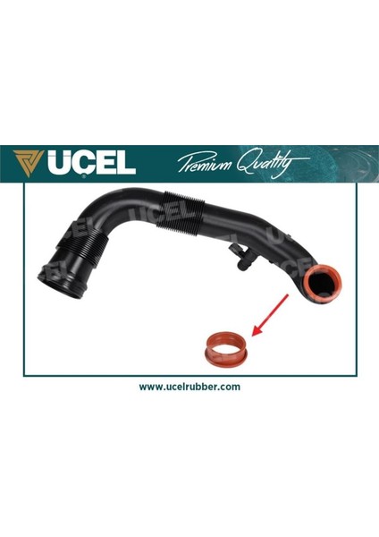 UCEL-65404 - Hava Gırıs Hortumu Contası Crafter 2.5tdı 06>