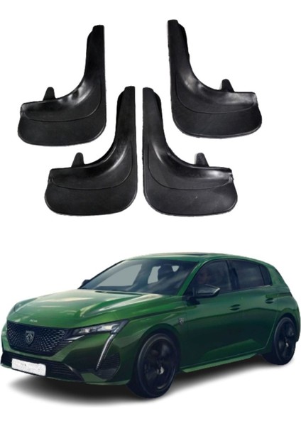 Peugeot 308 Uyumlu 4'lü Tozluk Çamurluk Paçalık Modifiye