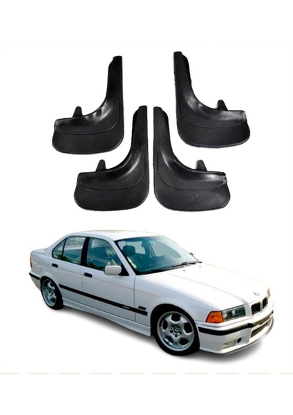 Bmw E36 Uyumlu 4'lü Tozluk Çamurluk Paçalık Modifiye
