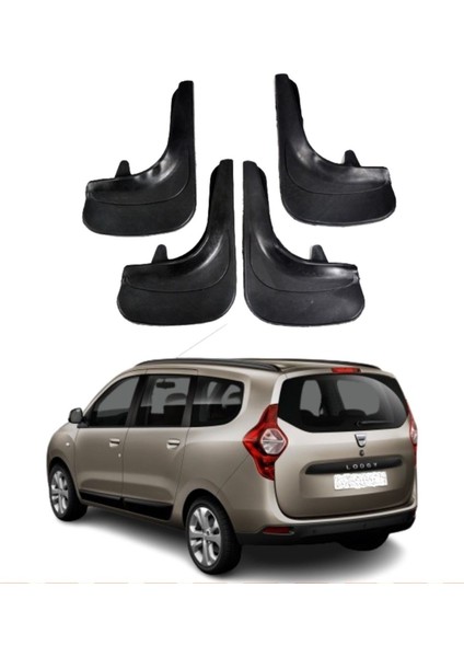 Dacia Lodgy Tüm Kasalara Uyumlu 4'lü Tozluk Çamurluk Paçalık Modifiye