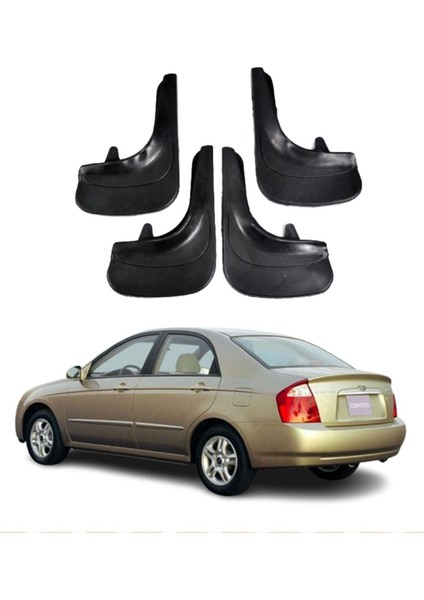 Kia Cerato 2004-2009 Uyumlu 4'lü Tozluk Çamurluk Paçalık Modifiye