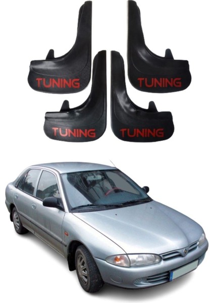 Proton 415 Uyumlu Tuning Yazılı 4'lü Tozluk Çamurluk Paçalık Modifiye