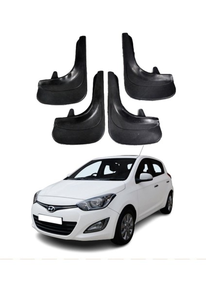 Hyundai I20 2011-2014 Uyumlu 4'lü Tozluk Çamurluk Paçalık Modifiye