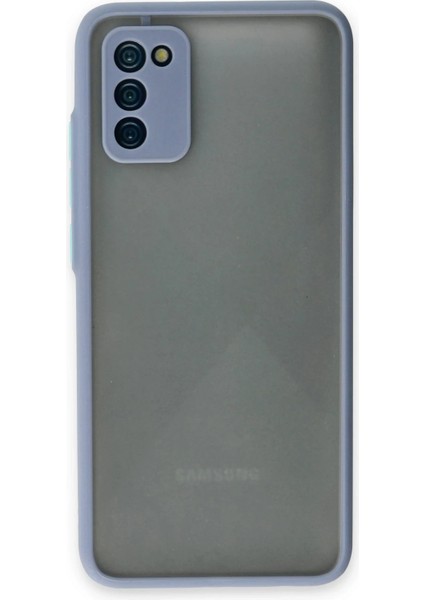 Samsung Galaxy A02S Kılıf Montreal Silikon Kapak - Gri Arbkd