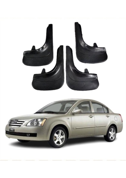 Chery Alia Uyumlu 4'lü Tozluk Çamurluk Paçalık Modifiye