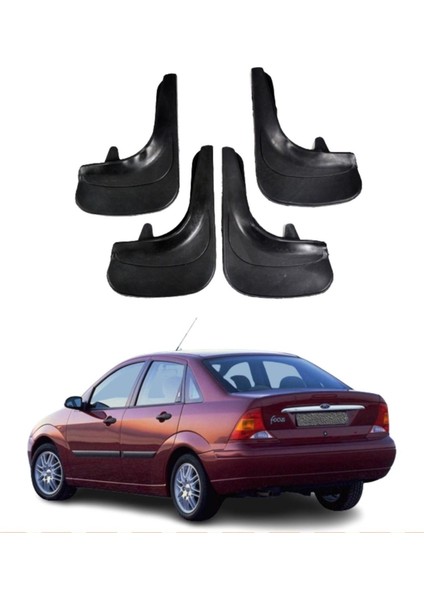 Ford Focus 1 Sd 1998-2004 Uyumlu 4'lü Tozluk Çamurluk Paçalık Modifiye