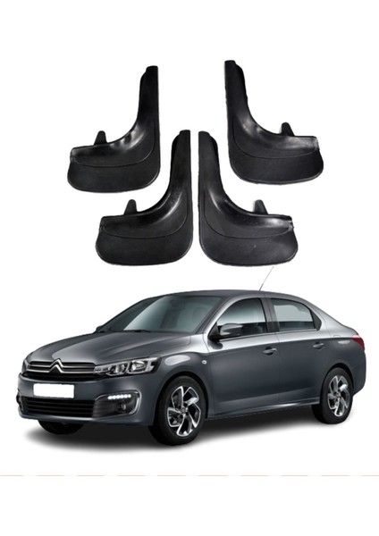 Citroen C Elysee Uyumlu 4'lü Tozluk Çamurluk Paçalık Modifiye