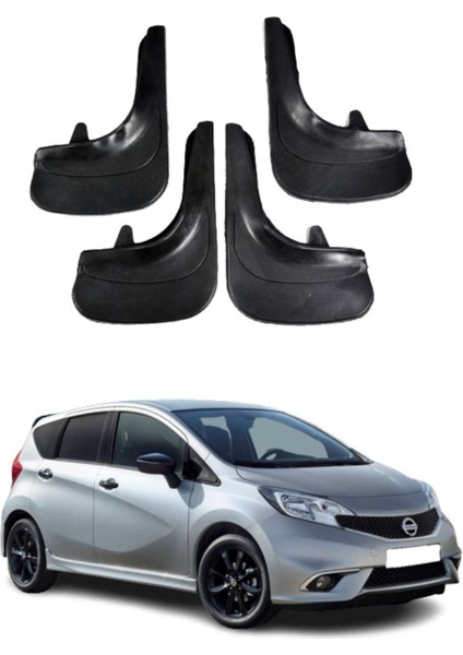 Nissan Note Uyumlu 4'lü Tozluk Çamurluk Paçalık Modifiye