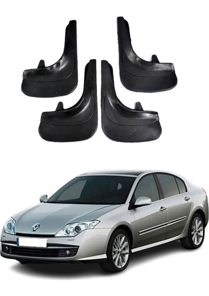 Renault Laguna 3 Uyumlu 4'lü Tozluk Çamurluk Paçalık Modifiye