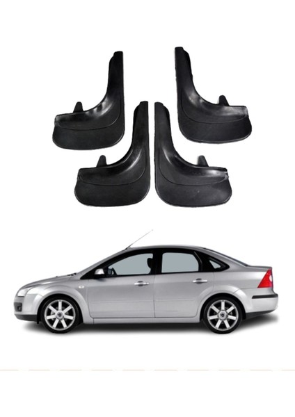 Ford Focus 2 Sd 2005-2011 Uyumlu 4'lü Tozluk Çamurluk Paçalık Modifiye