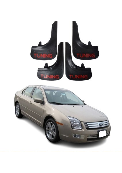 Ford Fusion 2002-2012 Uyumlu Tuning Yazılı 4'lü Tozluk Çamurluk Paçalık Modifiye