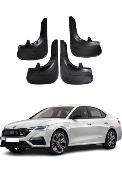 Skoda Octavia Uyumlu 4'lü Tozluk Çamurluk Paçalık Modifiye