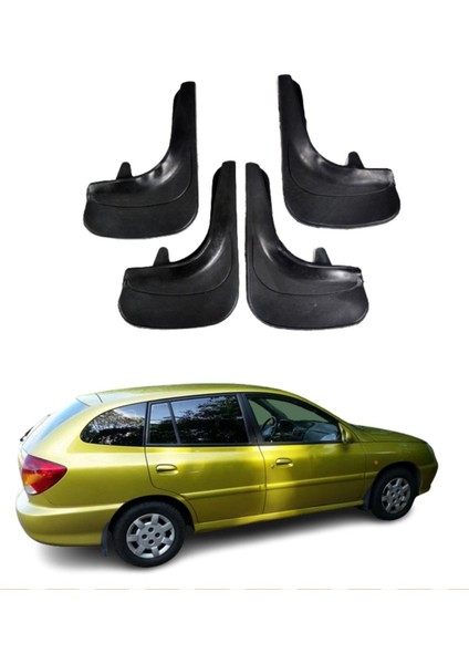 Kia Rio Stw 2003-2005 Uyumlu 4'lü Tozluk Çamurluk Paçalık Modifiye
