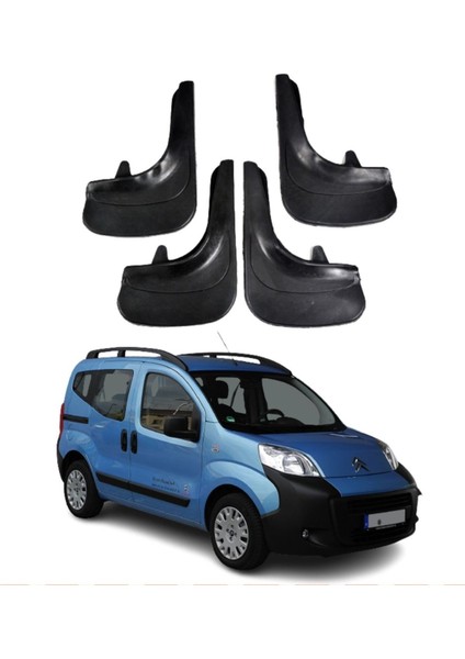 Citroen Nemo Uyumlu 4'lü Tozluk Çamurluk Paçalık Modifiye