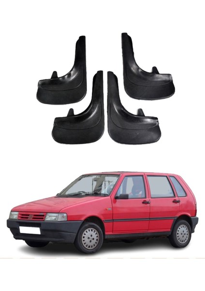 Fiat Uno Uyumlu 4'lü Tozluk Çamurluk Paçalık Modifiye