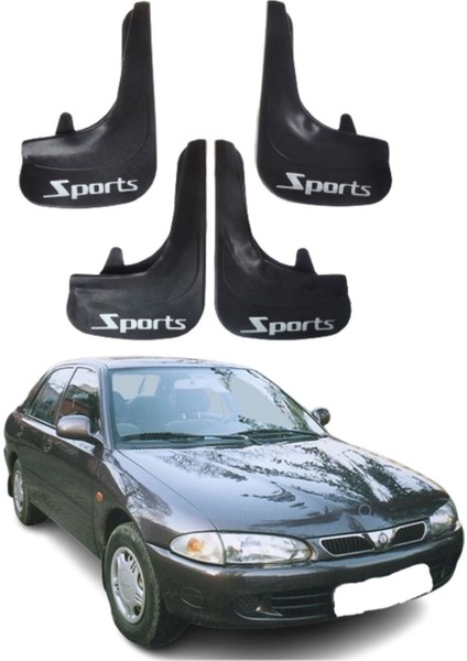 Proton 416 Uyumlu Sports Yazılı 4'lü Tozluk Çamurluk Paçalık Modifiye