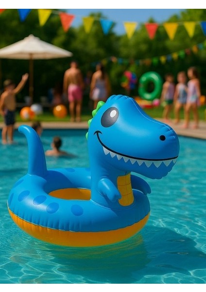 Mavi Dino Macerası- Gülümseyen Dino Su Dostu- Sevimli Dino Simit fiyatları