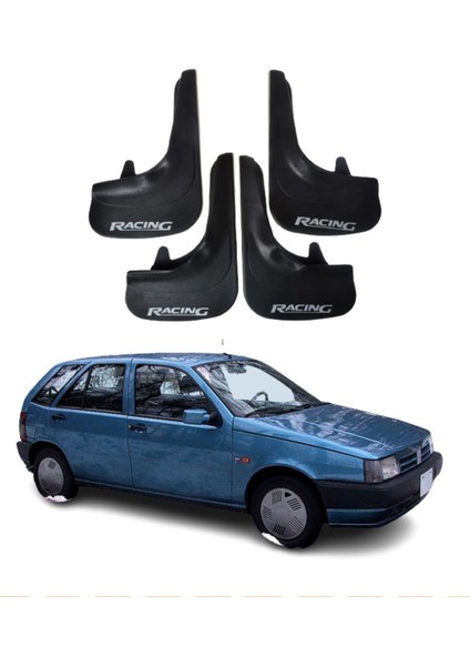 Fiat Tipo Uyumlu Racing Yazılı 4'lü Tozluk Çamurluk Paçalık Modifiye