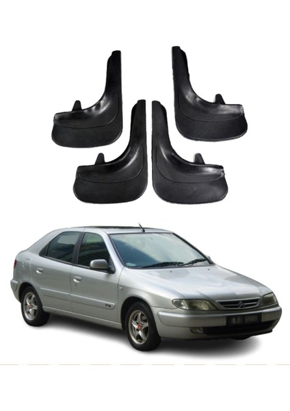 Citroen Xsara Uyumlu 4'lü Tozluk Çamurluk Paçalık Modifiye