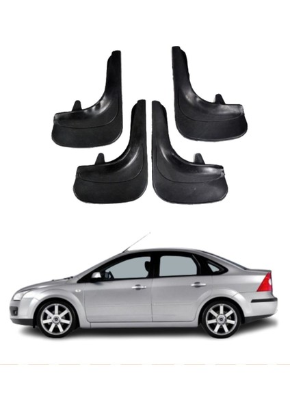 Ford Focus 2 Uyumlu 4'lü Tozluk Çamurluk Paçalık Modifiye