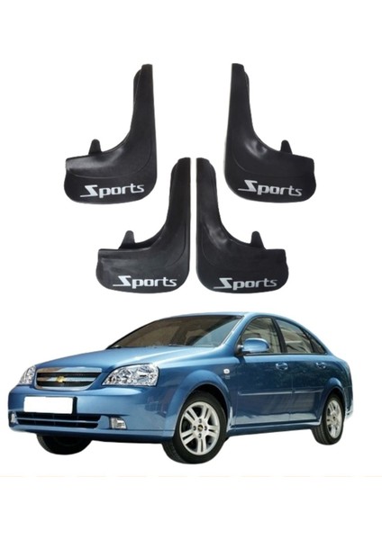 Chevrolet Lacetti Sd Uyumlu Sports Yazılı 4'lü Tozluk Çamurluk Paçalık Modifiye