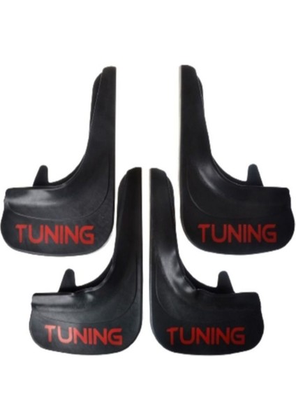 Ford B Max Uyumlu Tuning Yazılı 4'lü Tozluk Çamurluk Paçalık Modifiye fiyatları