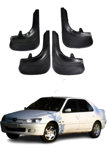 Peugeot 306 Sd Tüm Kasalara Uyumlu 4'lü Tozluk Çamurluk Paçalık Modifiye